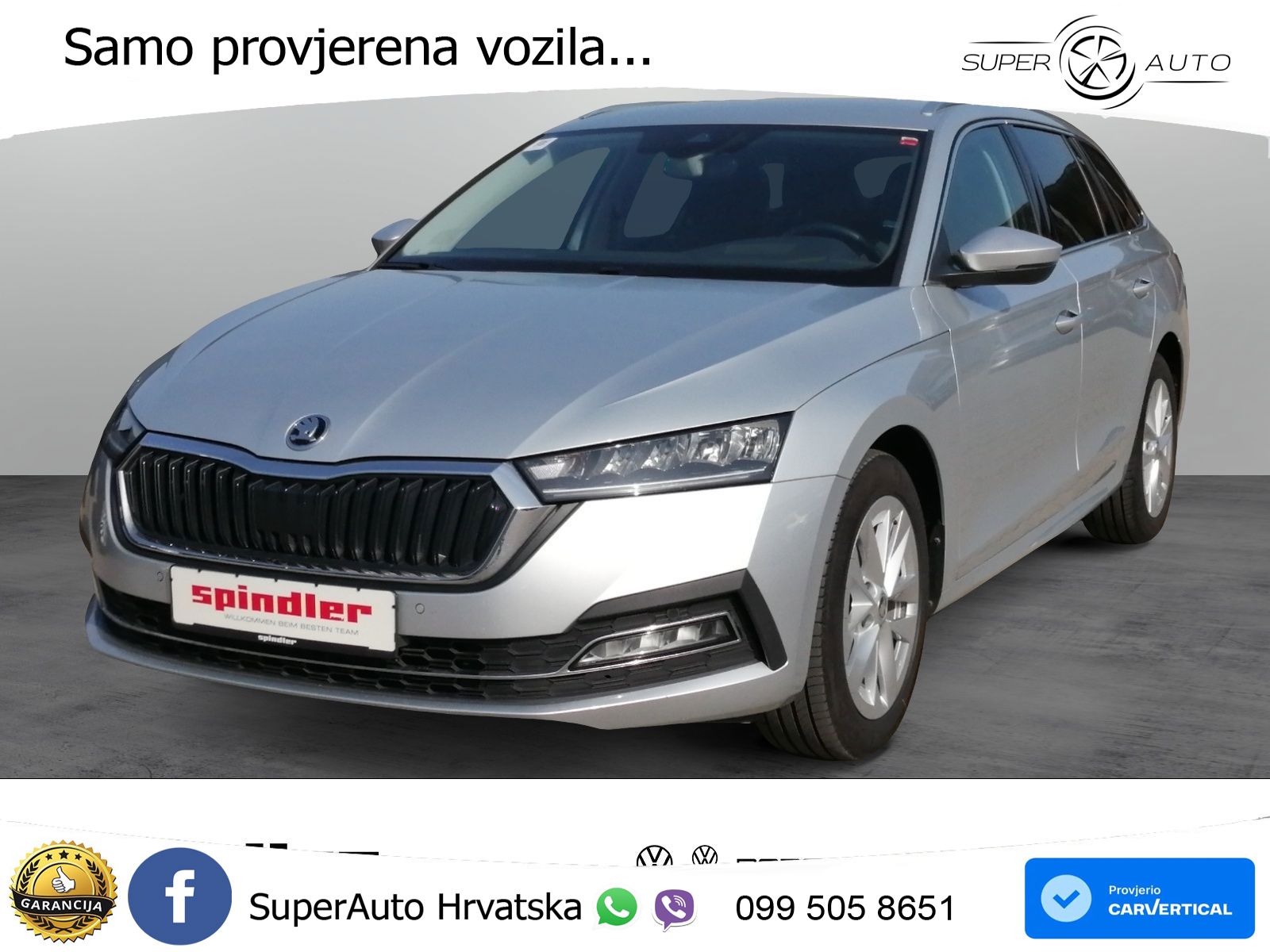 Škoda Octavia Combi 2.0 TDI (150 KS) LED+GR SJED+ACC