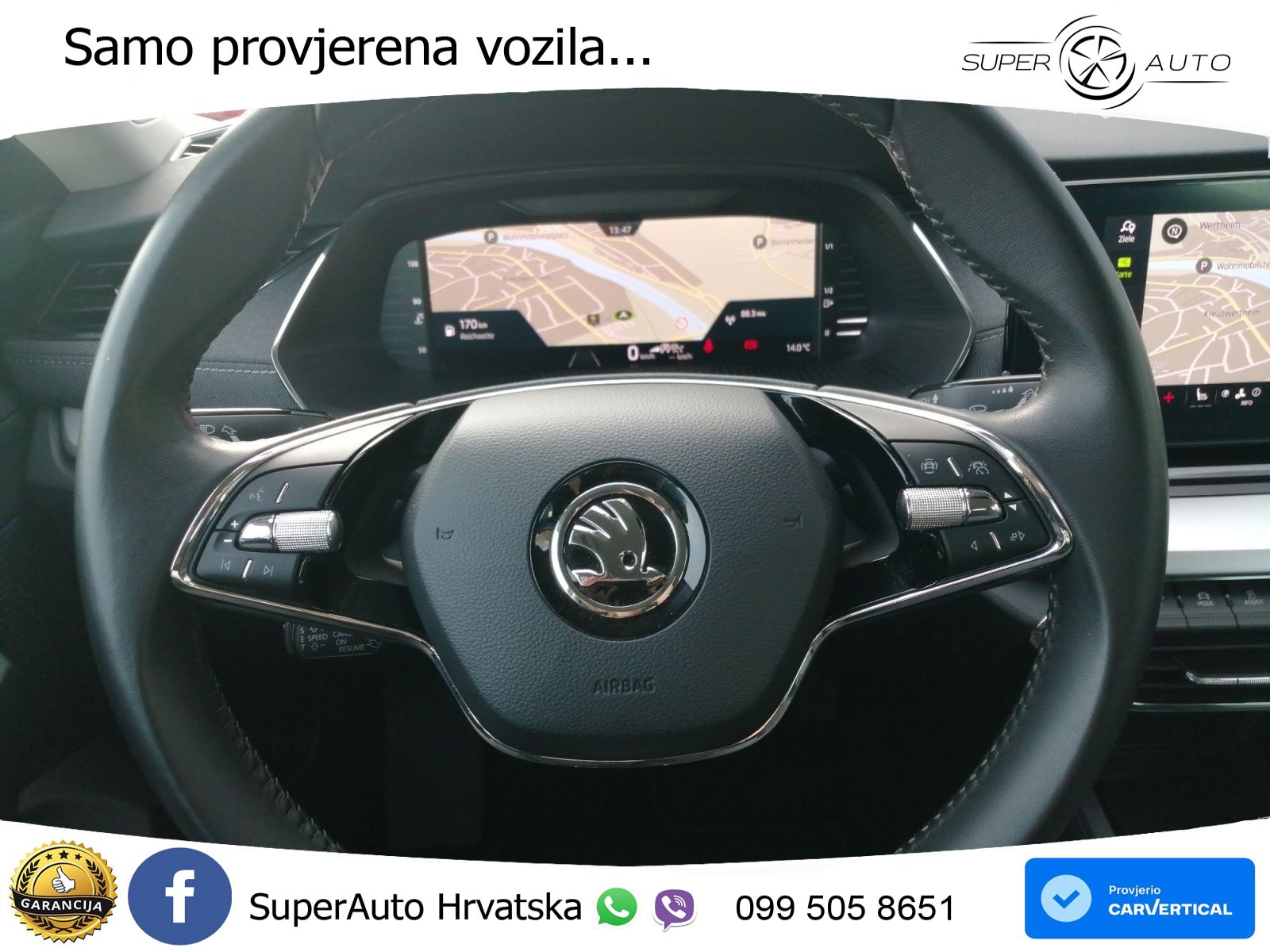 Škoda Octavia Combi 2.0 TDI (150 KS) LED+GR SJED+ACC