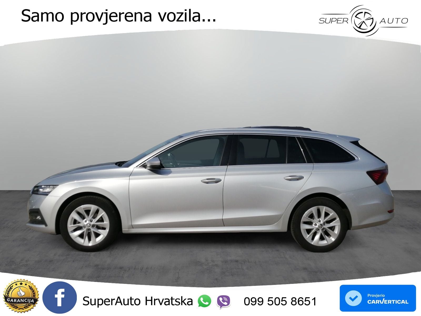 Škoda Octavia Combi 2.0 TDI (150 KS) LED+GR SJED+ACC