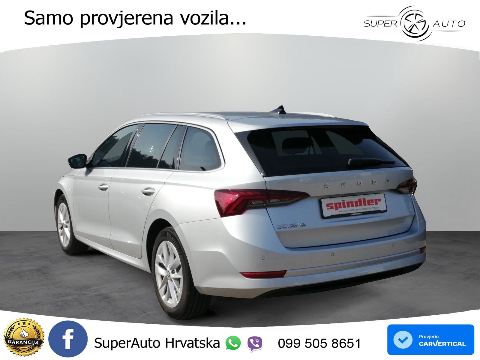 Škoda Octavia Combi 2.0 TDI (150 KS) LED+GR SJED+ACC