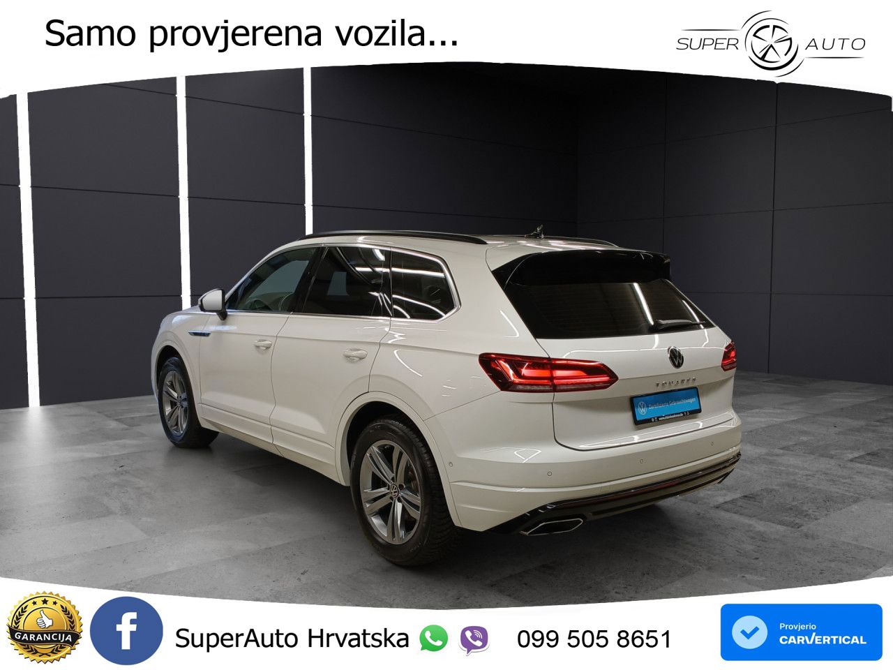 Volkswagen Touareg 3.0 V6 TDI (231 KS) 4MOTION Tiptronic R-Line ZRAČNI+ACC+GR SJED+KAM+PANO