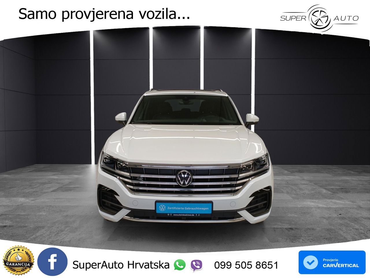 Volkswagen Touareg 3.0 V6 TDI (231 KS) 4MOTION Tiptronic R-Line ZRAČNI+ACC+GR SJED+KAM+PANO