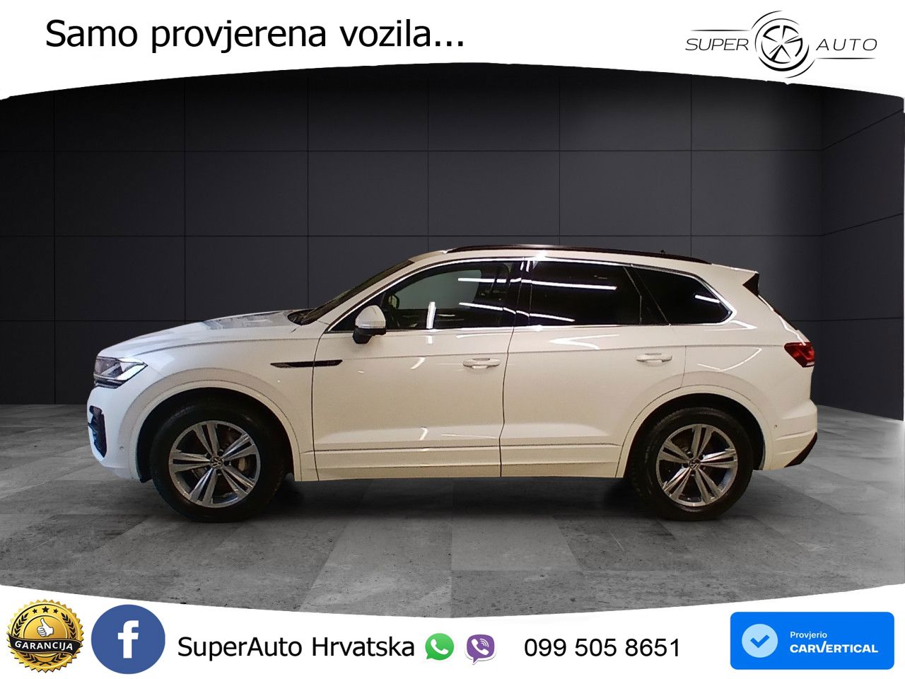 Volkswagen Touareg 3.0 V6 TDI (231 KS) 4MOTION Tiptronic R-Line ZRAČNI+ACC+GR SJED+KAM+PANO