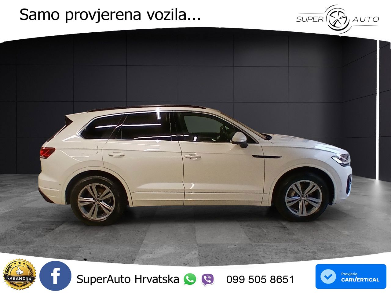 Volkswagen Touareg 3.0 V6 TDI (231 KS) 4MOTION Tiptronic R-Line ZRAČNI+ACC+GR SJED+KAM+PANO