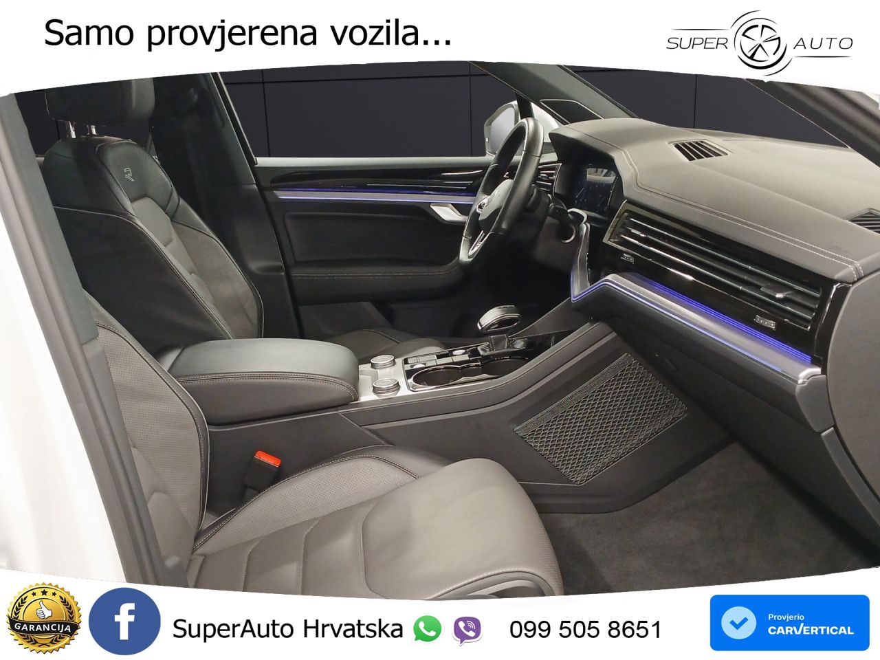 Volkswagen Touareg 3.0 V6 TDI (231 KS) 4MOTION Tiptronic R-Line ZRAČNI+ACC+GR SJED+KAM+PANO