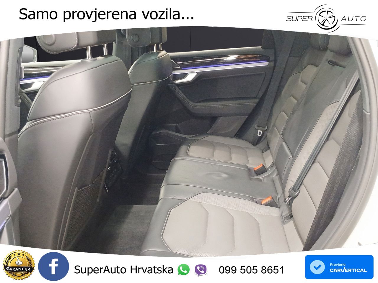 Volkswagen Touareg 3.0 V6 TDI (231 KS) 4MOTION Tiptronic R-Line ZRAČNI+ACC+GR SJED+KAM+PANO