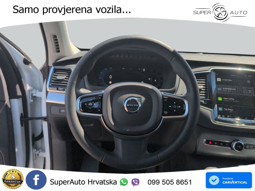 Volvo XC90 2.0 B5 Diesel AWD Automatic ACC+GR SJED+360+PANO