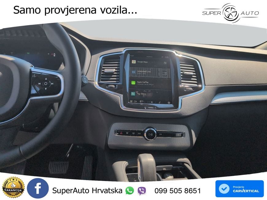 Volvo XC90 2.0 B5 Diesel AWD Automatic ACC+GR SJED+360+PANO