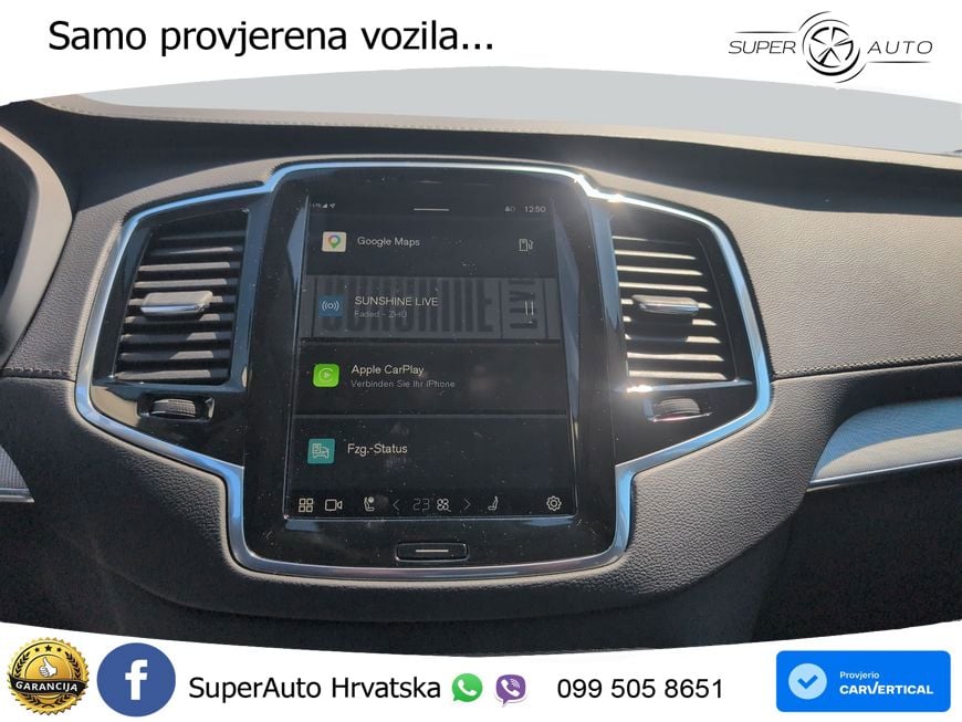 Volvo XC90 2.0 B5 Diesel AWD Automatic ACC+GR SJED+360+PANO