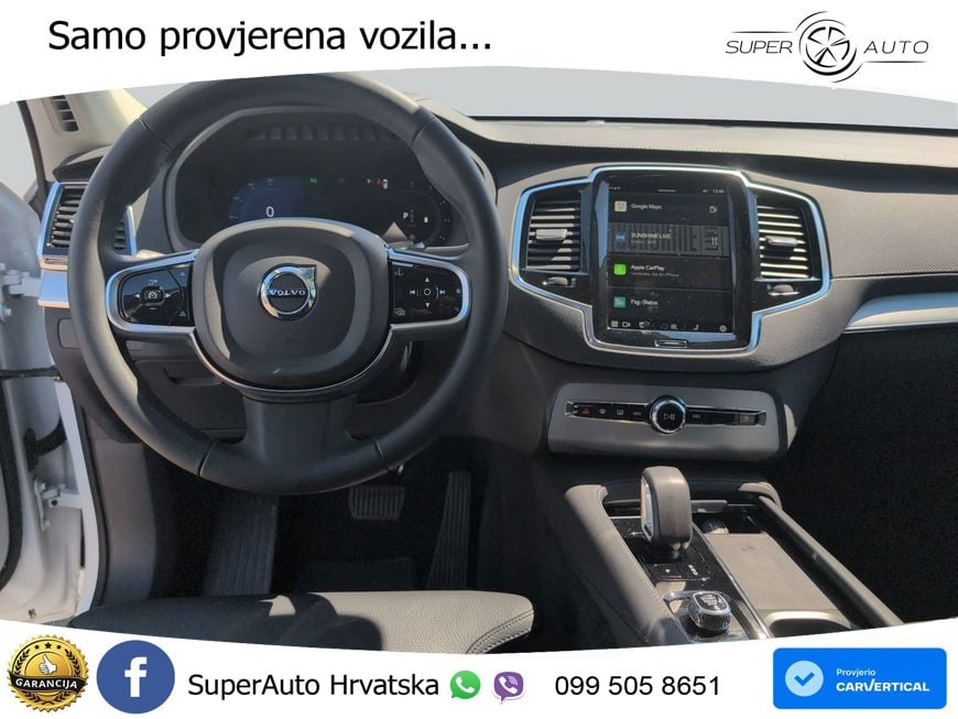 Volvo XC90 2.0 B5 Diesel AWD Automatic ACC+GR SJED+360+PANO