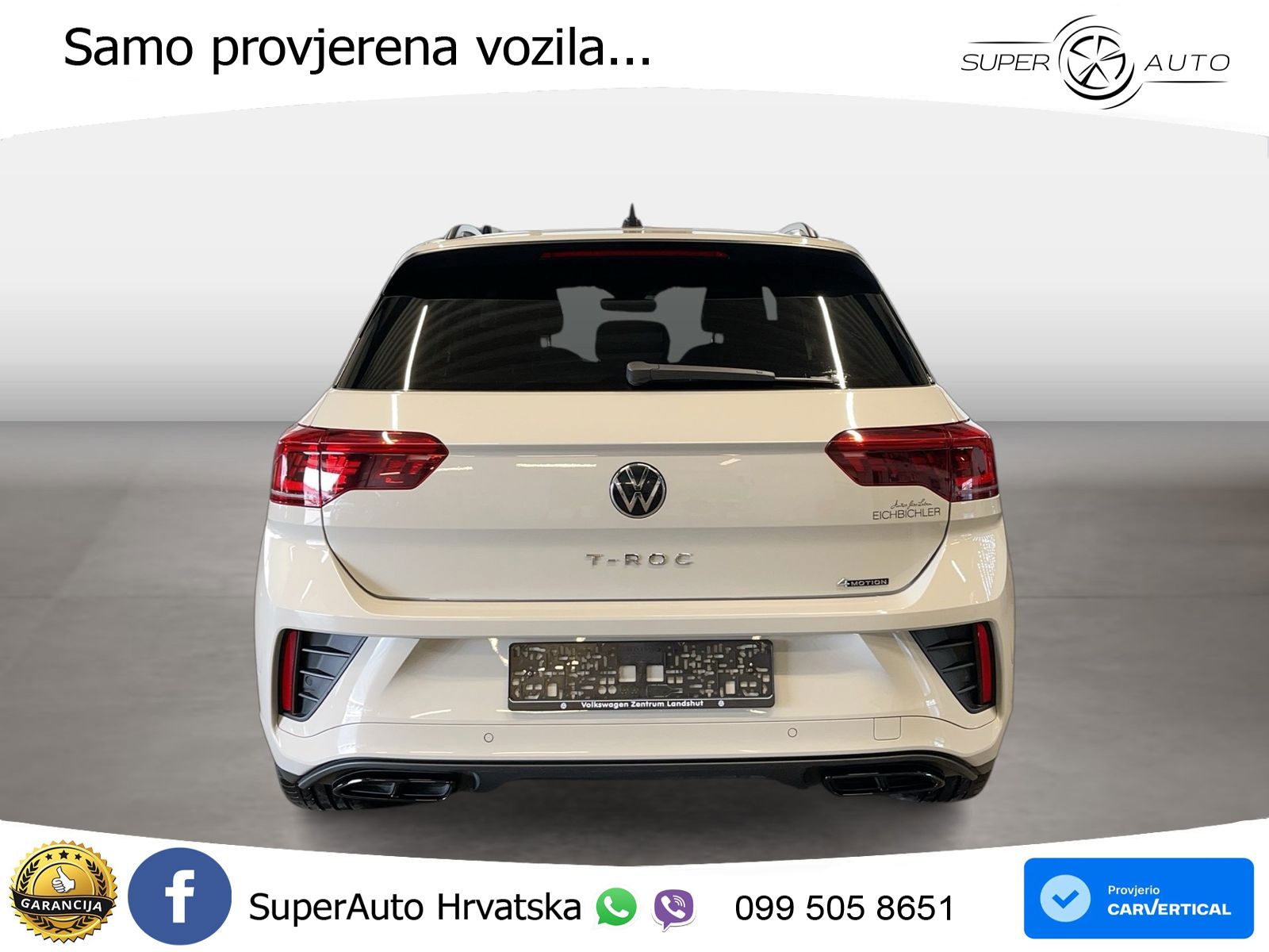 Volkswagen T-Roc I 2.0 TSI (190 KS) 4M DSG LED+GR SJED+ACC