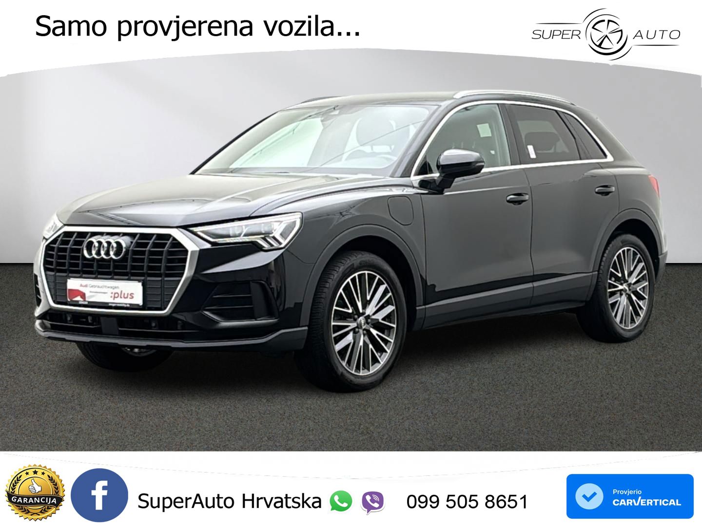 Audi Q3 45 TFSIe (245 KS) S tronic S line LED+GR SJED+ACC