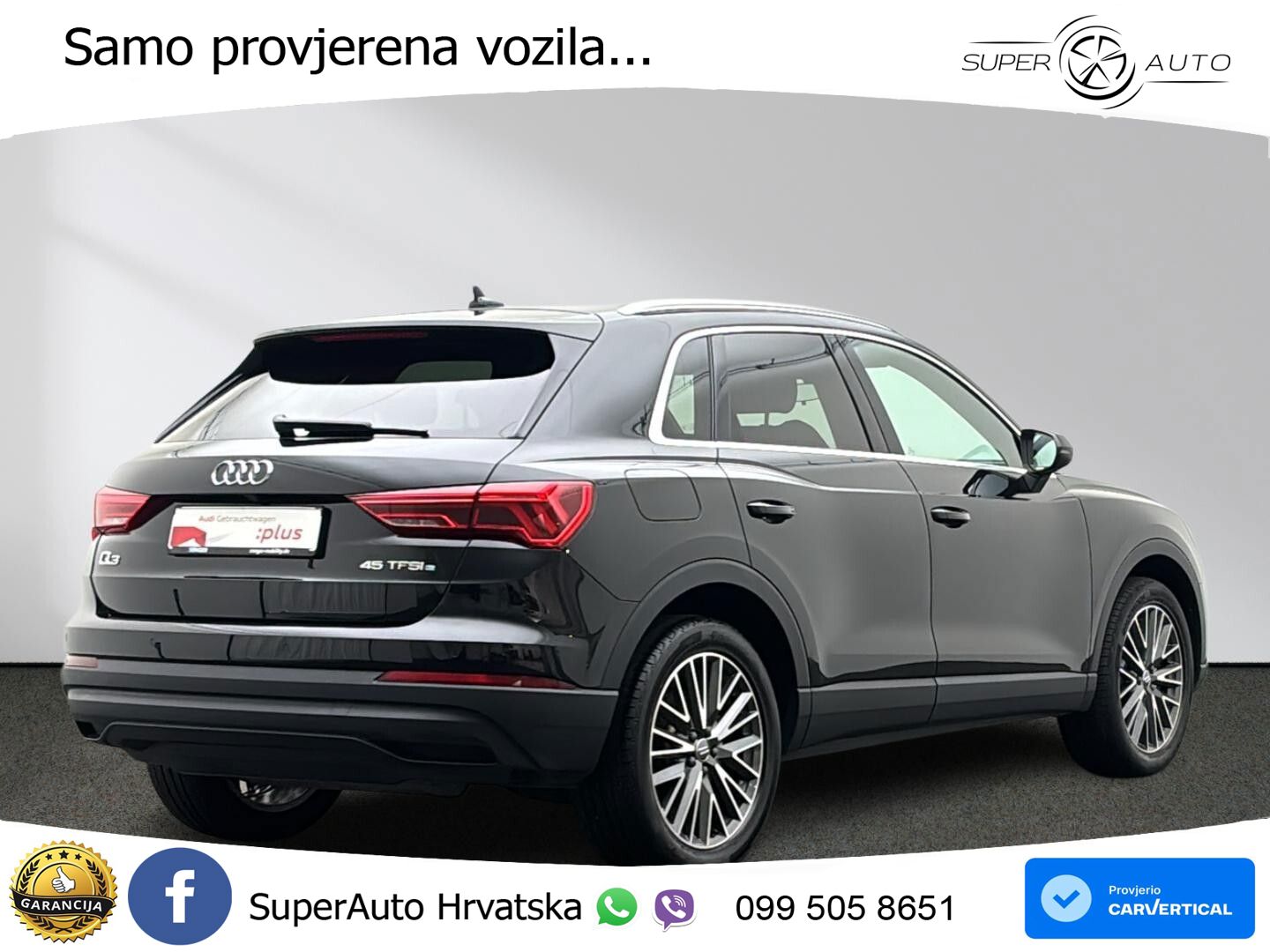 Audi Q3 45 TFSIe (245 KS) S tronic S line LED+GR SJED+ACC