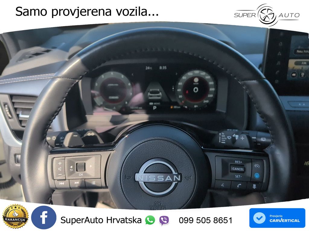 Nissan Qashqai 1.3 DIG-T (158 KS) Xtronic Tekna LED+GR SJED+ACC