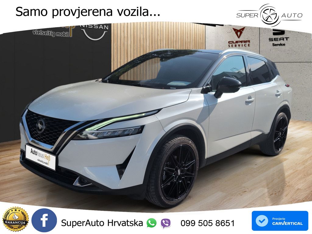 Nissan Qashqai 1.3 DIG-T (158 KS) Xtronic Tekna LED+GR SJED+ACC