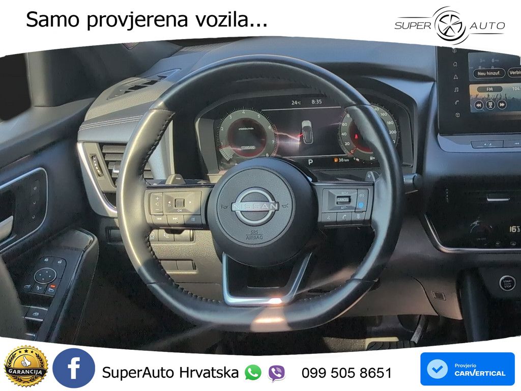 Nissan Qashqai 1.3 DIG-T (158 KS) Xtronic Tekna LED+GR SJED+ACC
