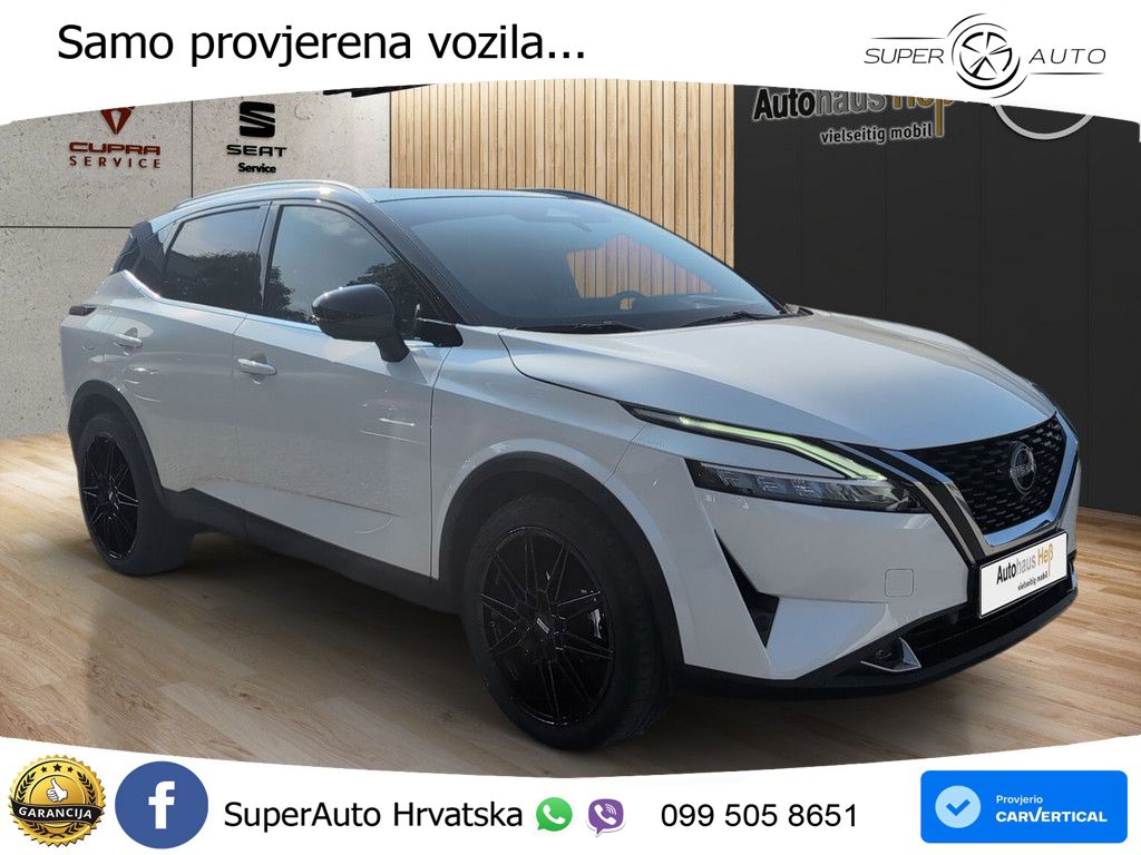 Nissan Qashqai 1.3 DIG-T (158 KS) Xtronic Tekna LED+GR SJED+ACC