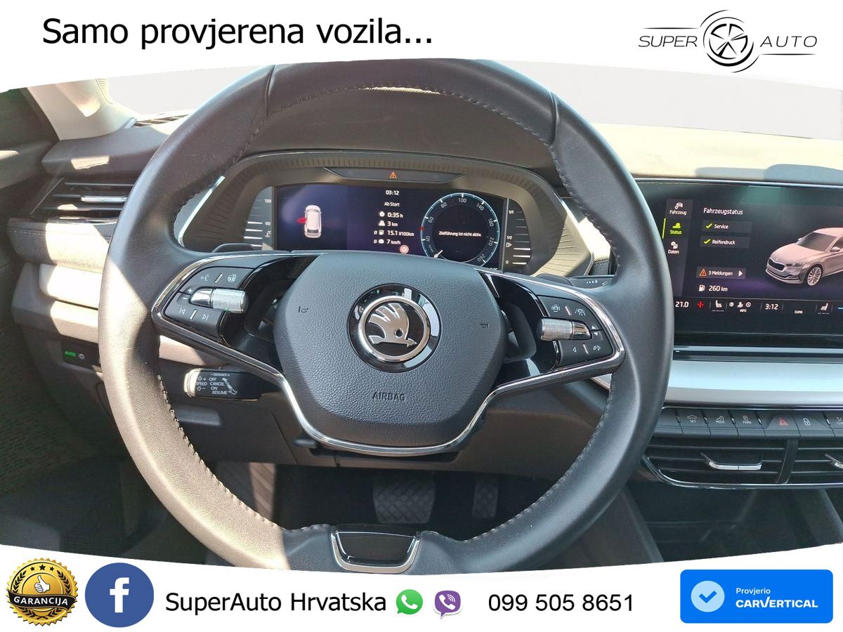 Škoda Octavia Combi 2.0 TDI (150 KS) DSG Selection MATRIX+GR SJED+KAM