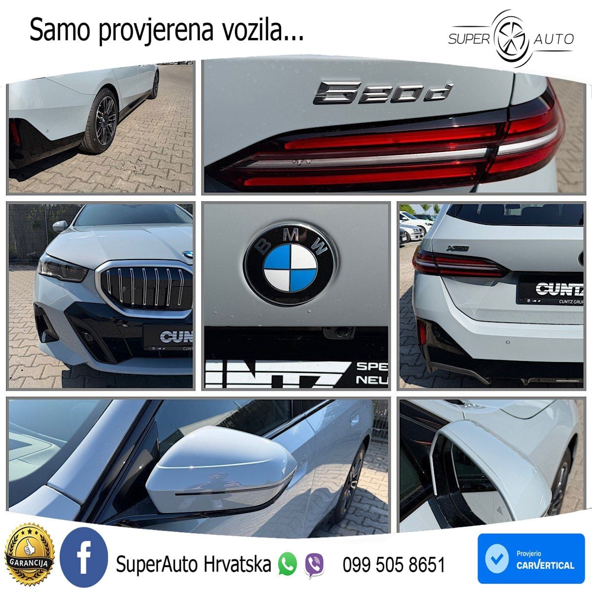 BMW 520d Touring (197 KS) xDrive Steptronic M Sport ACC+HEAD+GR SJED+360+PANO
