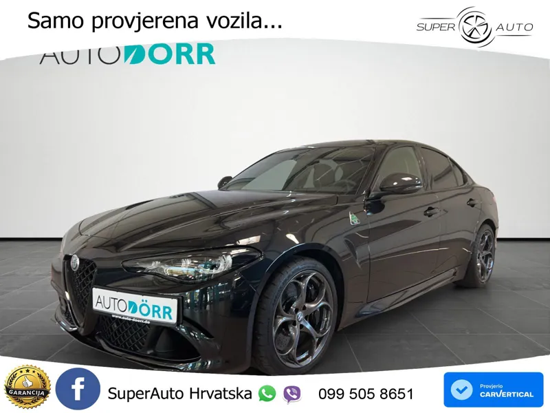 Alfa Romeo Giulia Quadrifoglio 2.9 V6 Bi-Turbo (520 KS) Automatic LED+GR SJED+ACC