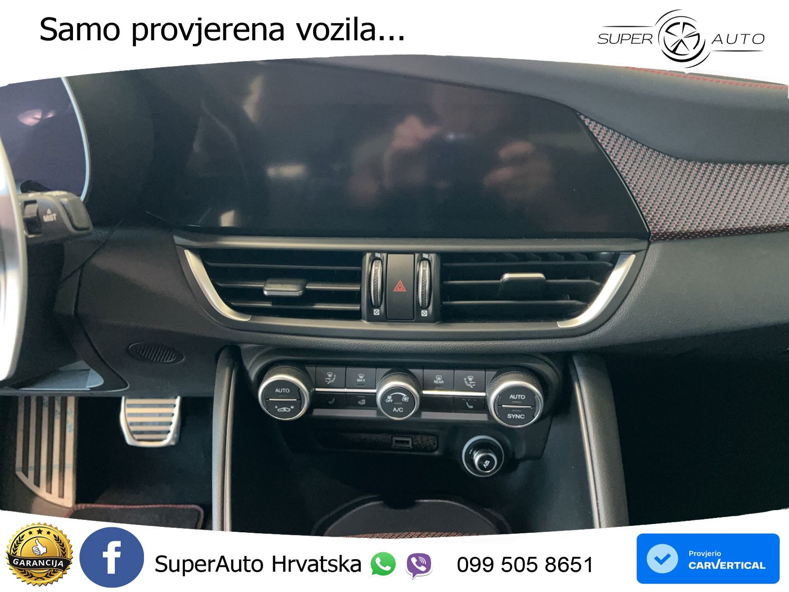 Alfa Romeo Giulia Quadrifoglio 2.9 V6 Bi-Turbo (520 KS) Automatic LED+GR SJED+ACC