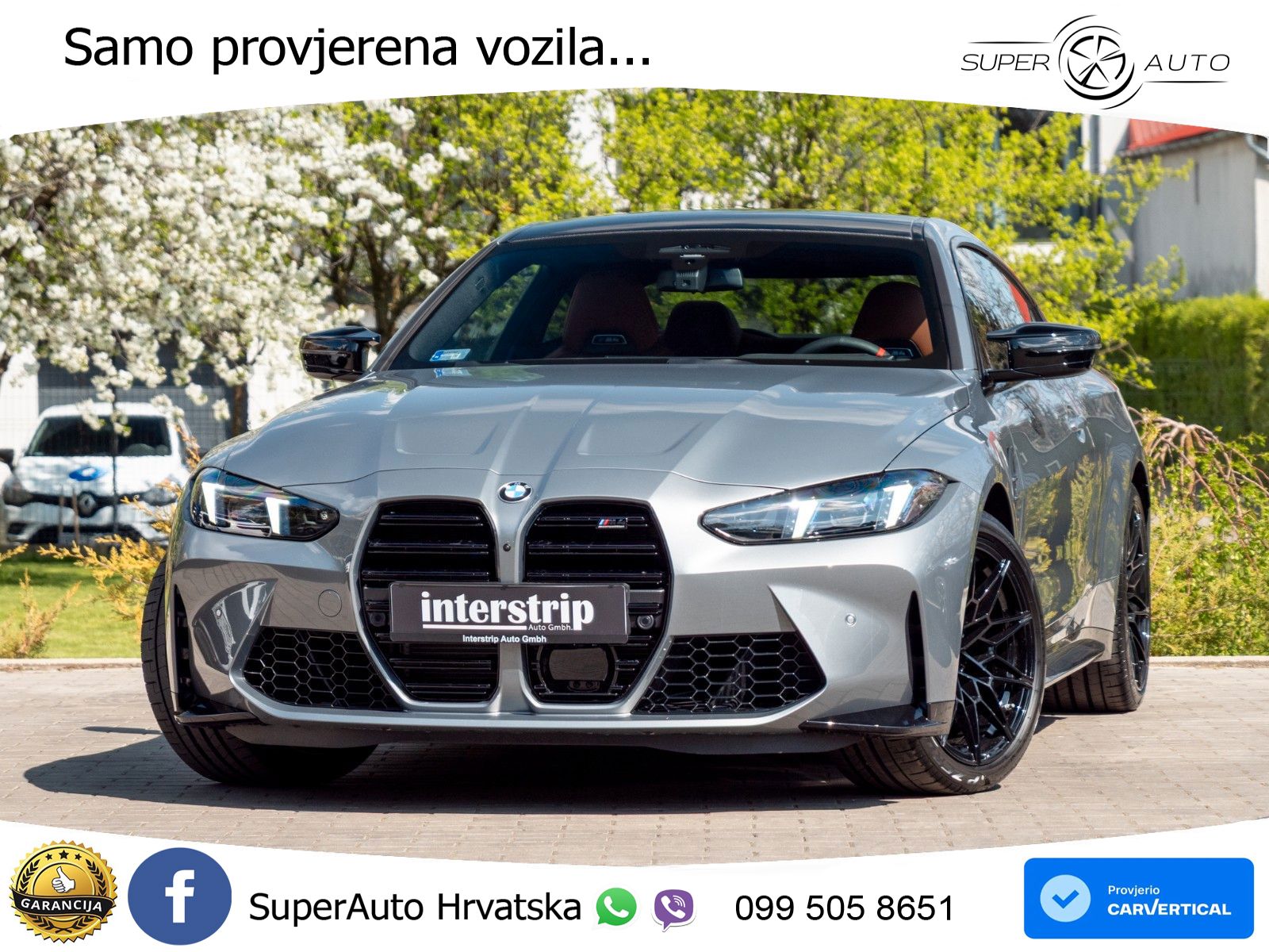 BMW M4 Competition 3.0 (530 KS) xDrive Steptronic LED+GR SJED+ACC