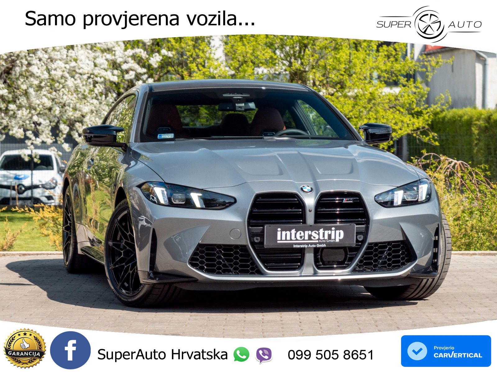 BMW M4 Competition 3.0 (530 KS) xDrive Steptronic LED+GR SJED+ACC