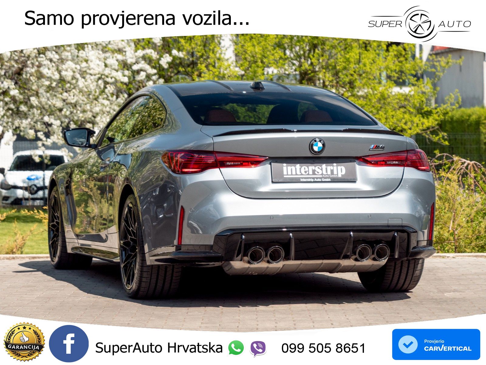 BMW M4 Competition 3.0 (530 KS) xDrive Steptronic LED+GR SJED+ACC