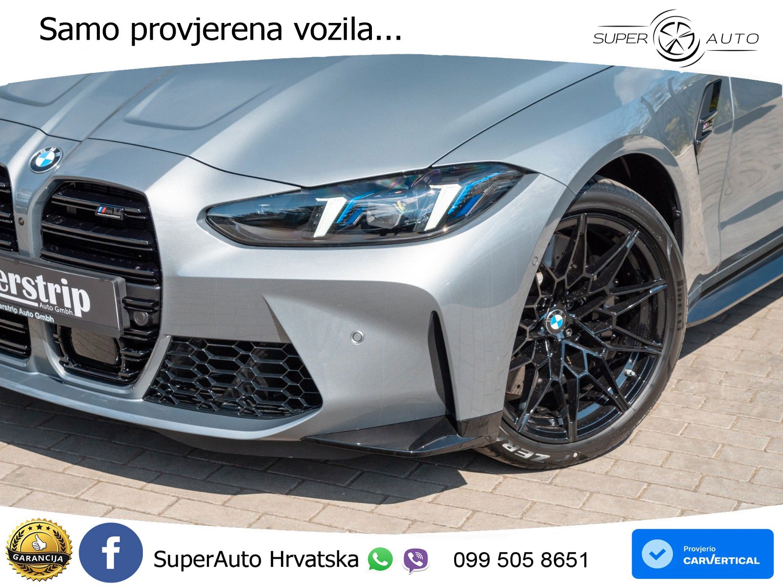 BMW M4 Competition 3.0 (530 KS) xDrive Steptronic LED+GR SJED+ACC