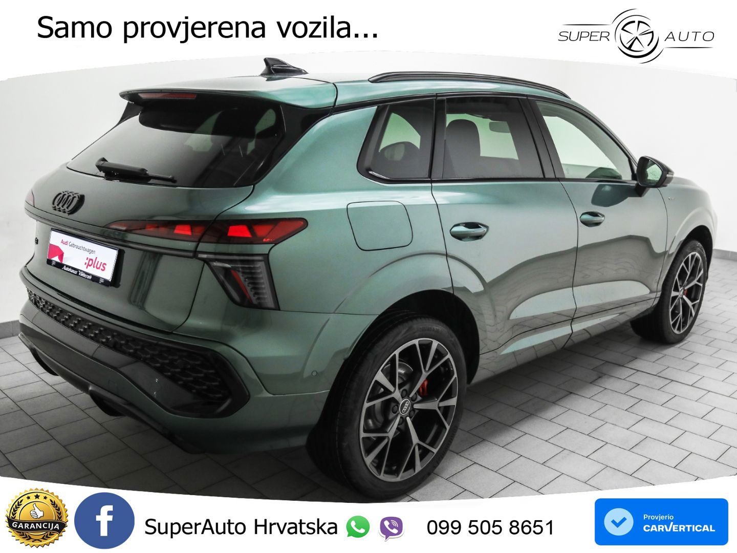 Audi Q3 1.5 TFSIe (272 KS) S tronic S line LED+GR SJED+ACC