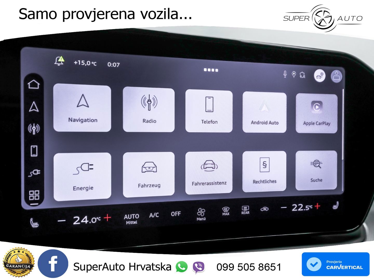 Audi Q3 1.5 TFSIe (272 KS) S tronic S line LED+GR SJED+ACC