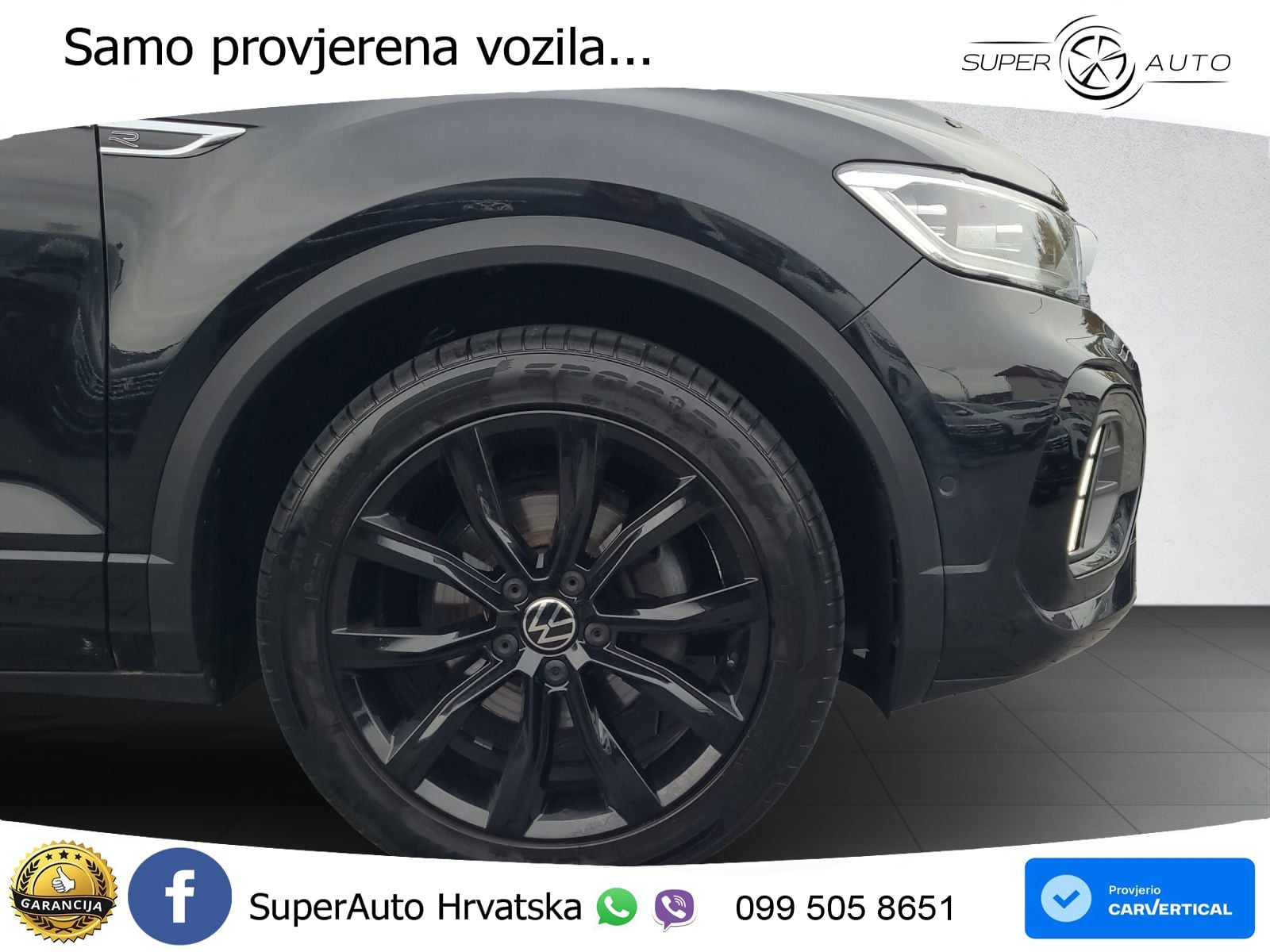 Volkswagen T-Roc 1.5 TSI (150 KS) R-Line LED+GR SJED+ACC