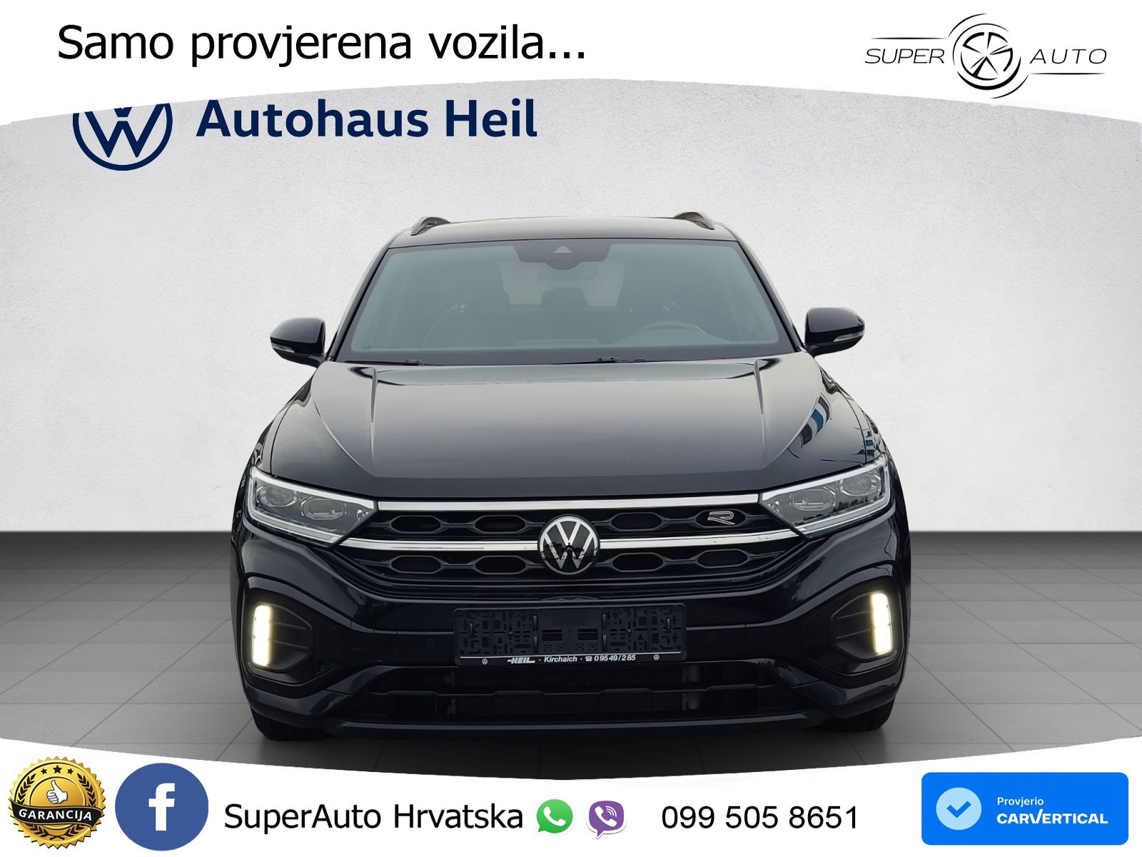 Volkswagen T-Roc 1.5 TSI (150 KS) R-Line LED+GR SJED+ACC