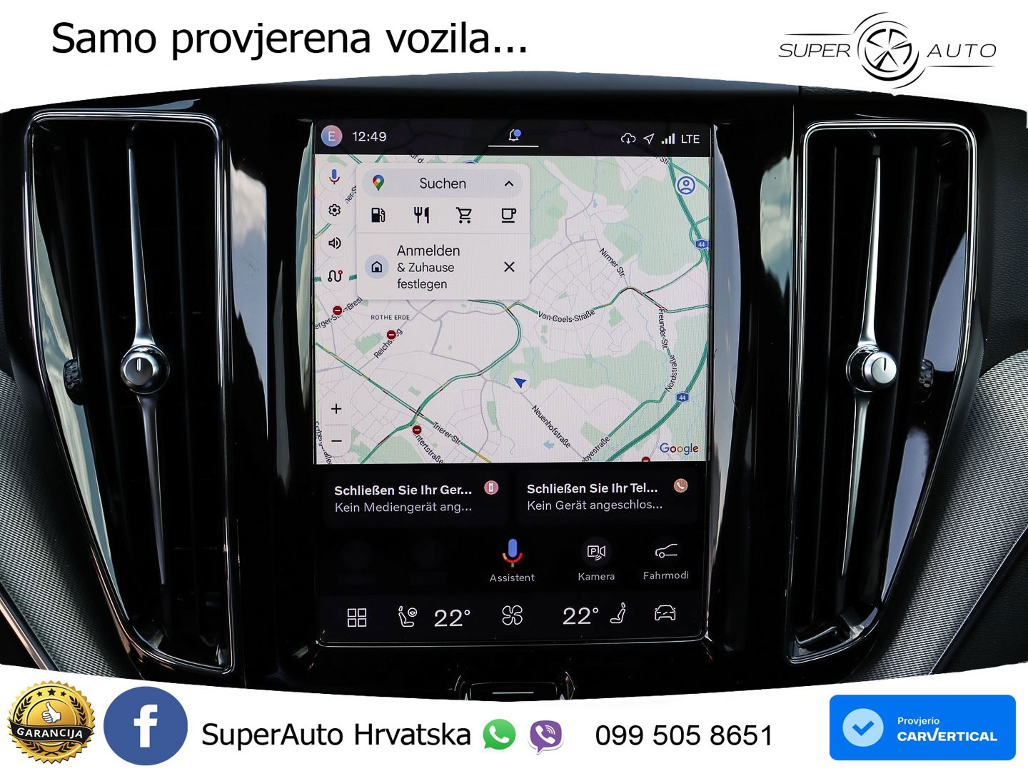 Volvo XC60 B4 Diesel FWD Geartronic LED+GR SJED+ACC