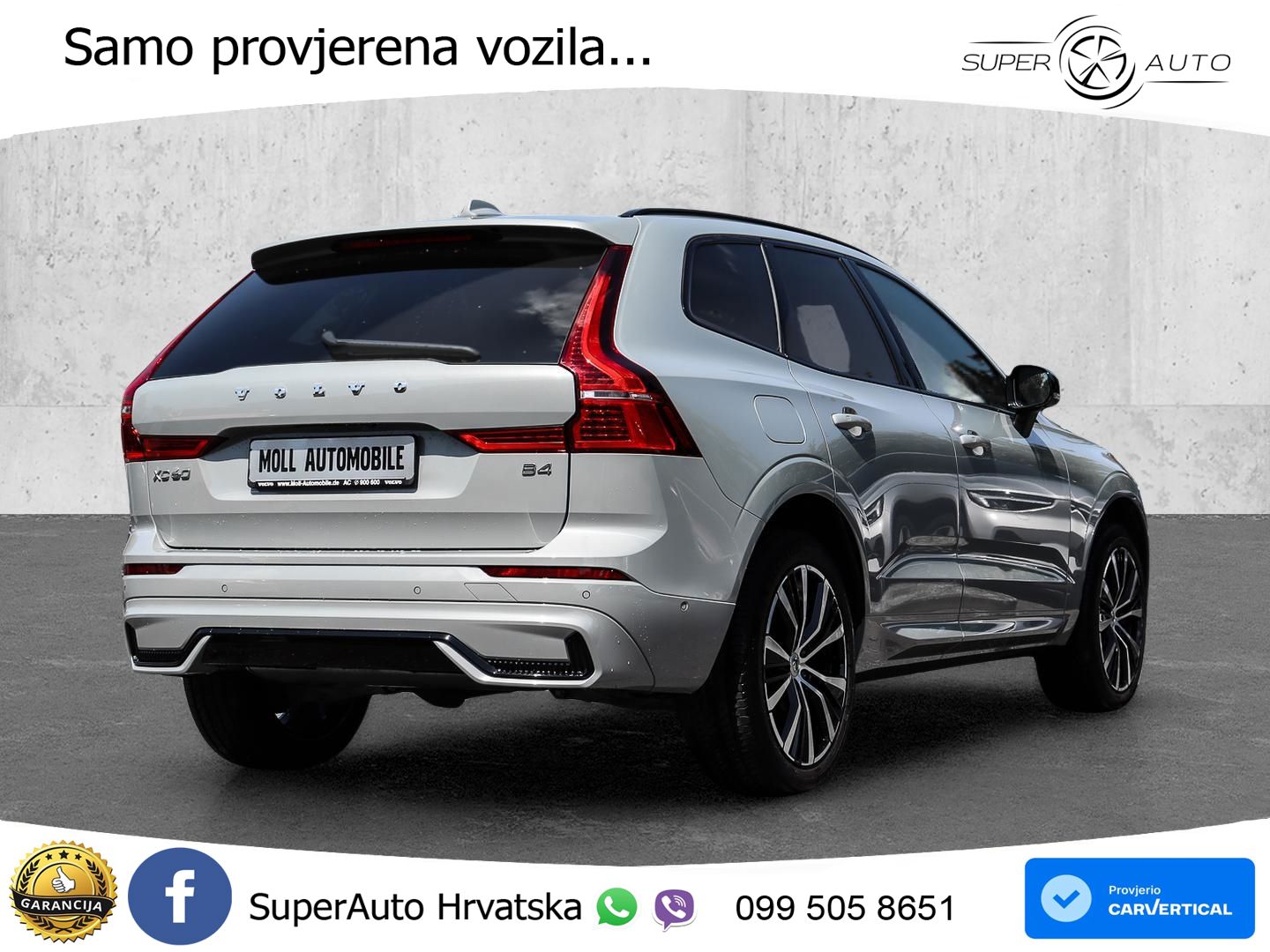 Volvo XC60 B4 Diesel FWD Geartronic LED+GR SJED+ACC