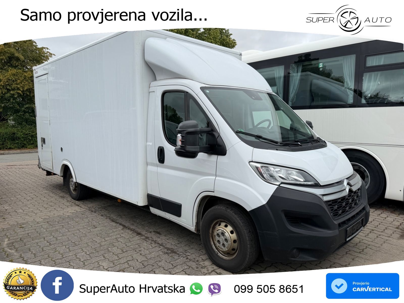 Citroën Jumper Koffer Klima Tiefrahmen 140 KS