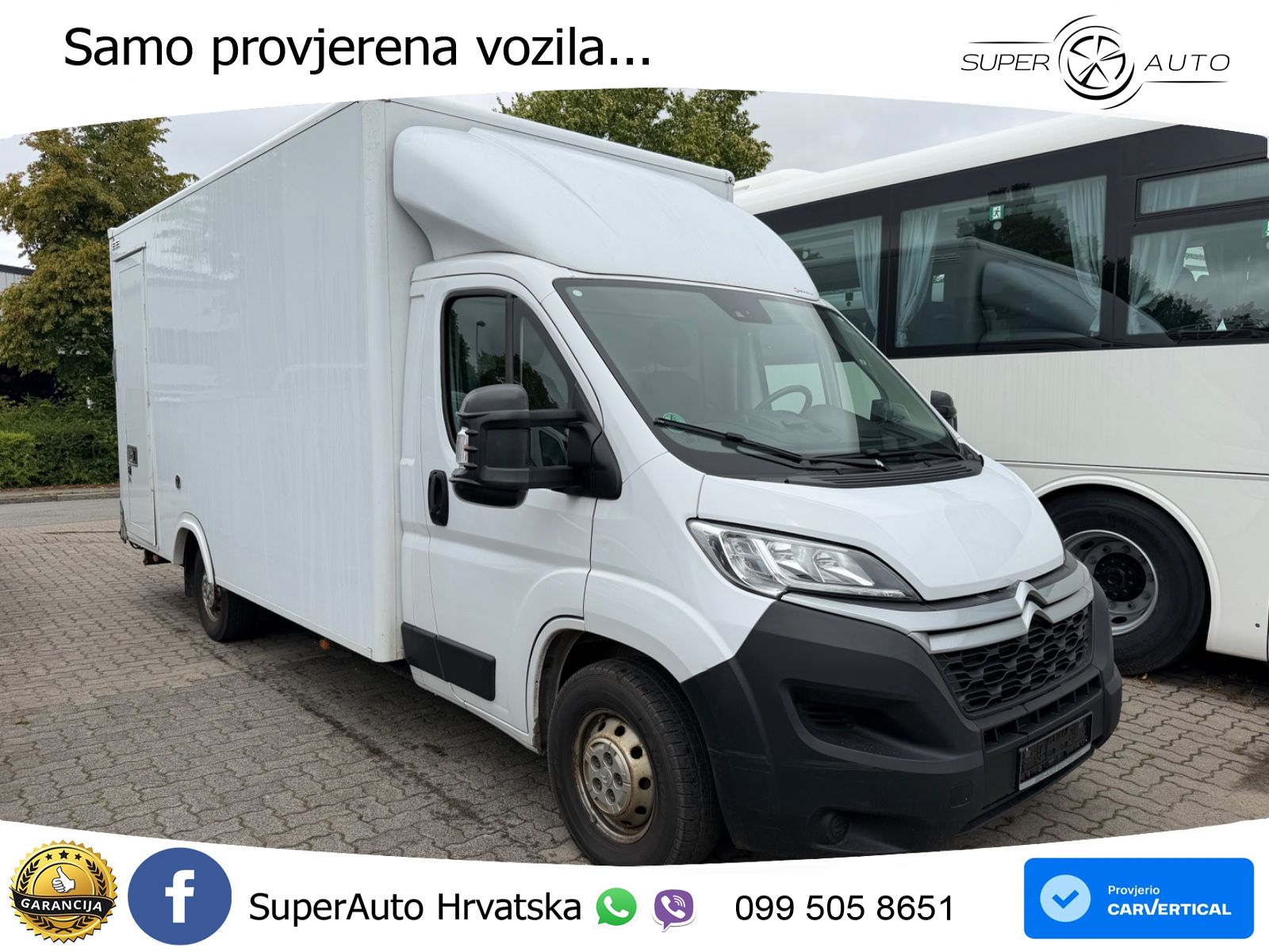 Citroën Jumper Koffer Klima Tiefrahmen 140 KS