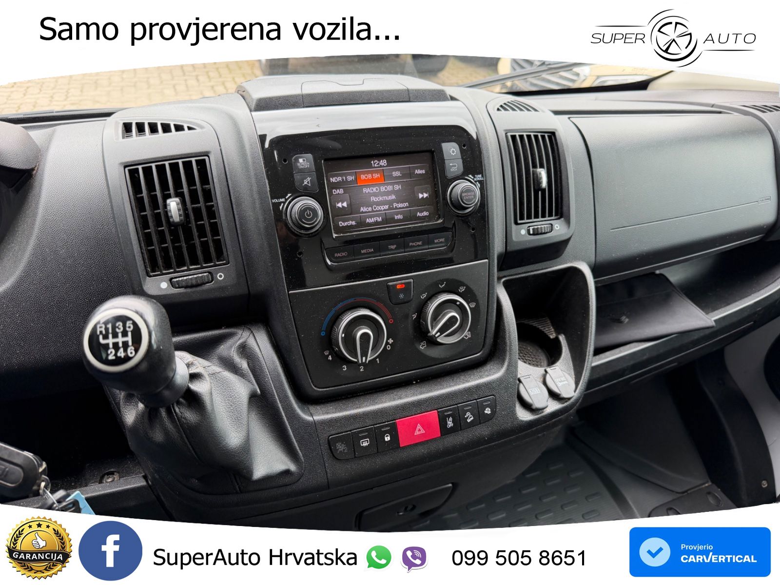 Citroën Jumper Koffer Klima Tiefrahmen 140 KS