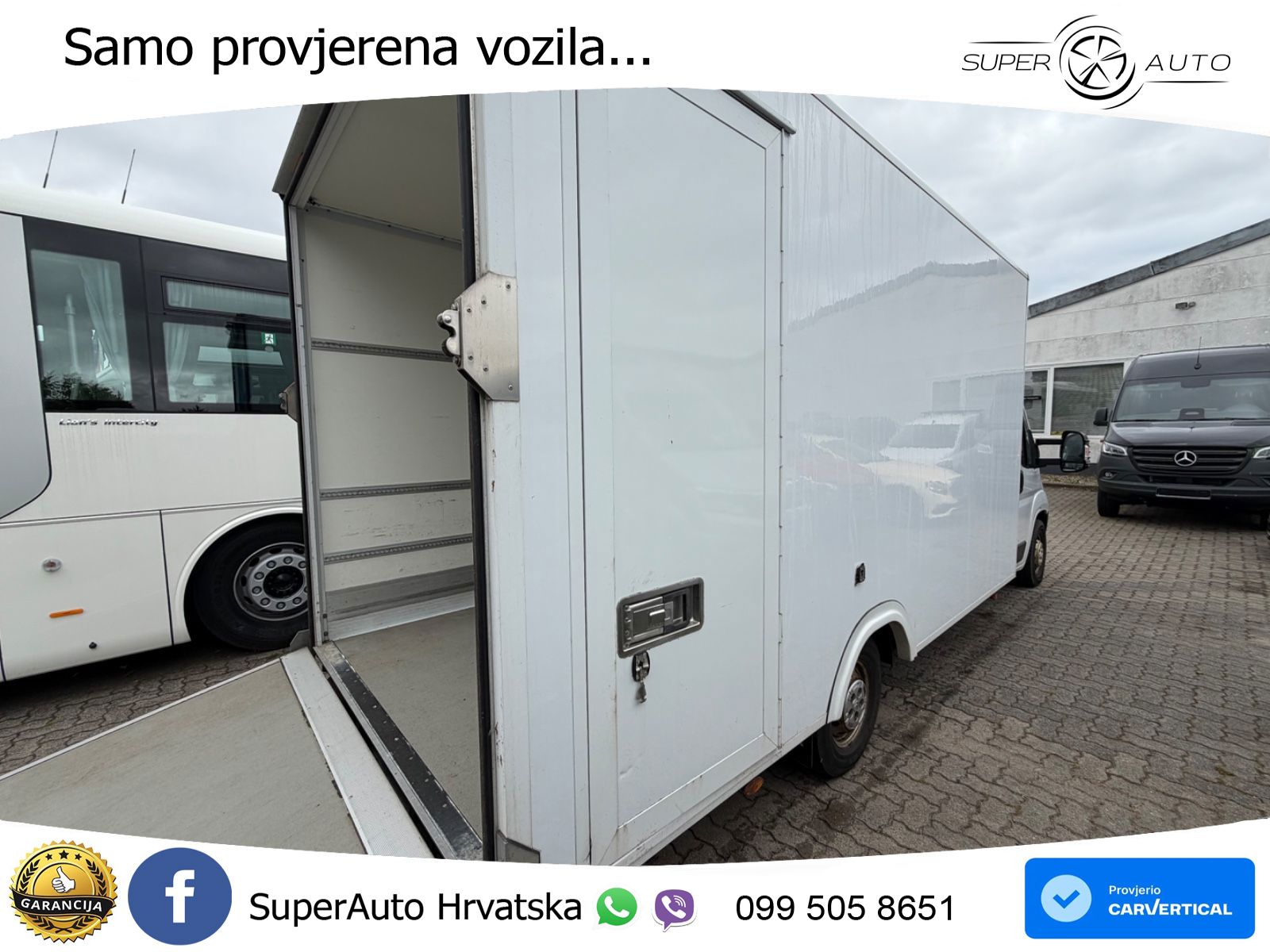 Citroën Jumper Koffer Klima Tiefrahmen 140 KS