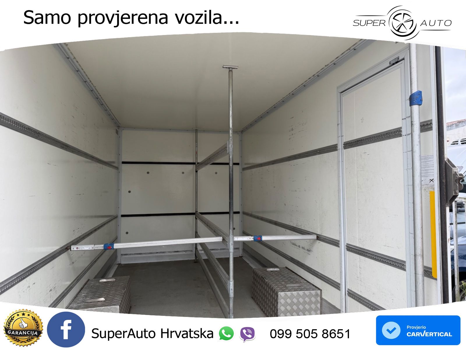 Citroën Jumper Koffer Klima Tiefrahmen 140 KS