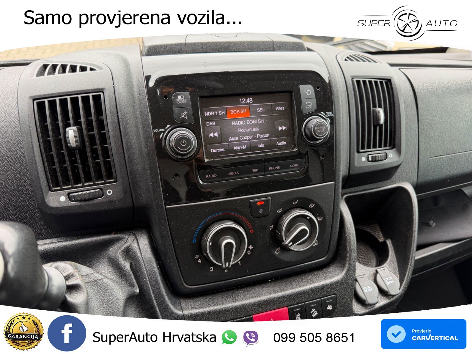 Citroën Jumper Koffer Klima Tiefrahmen 140 KS