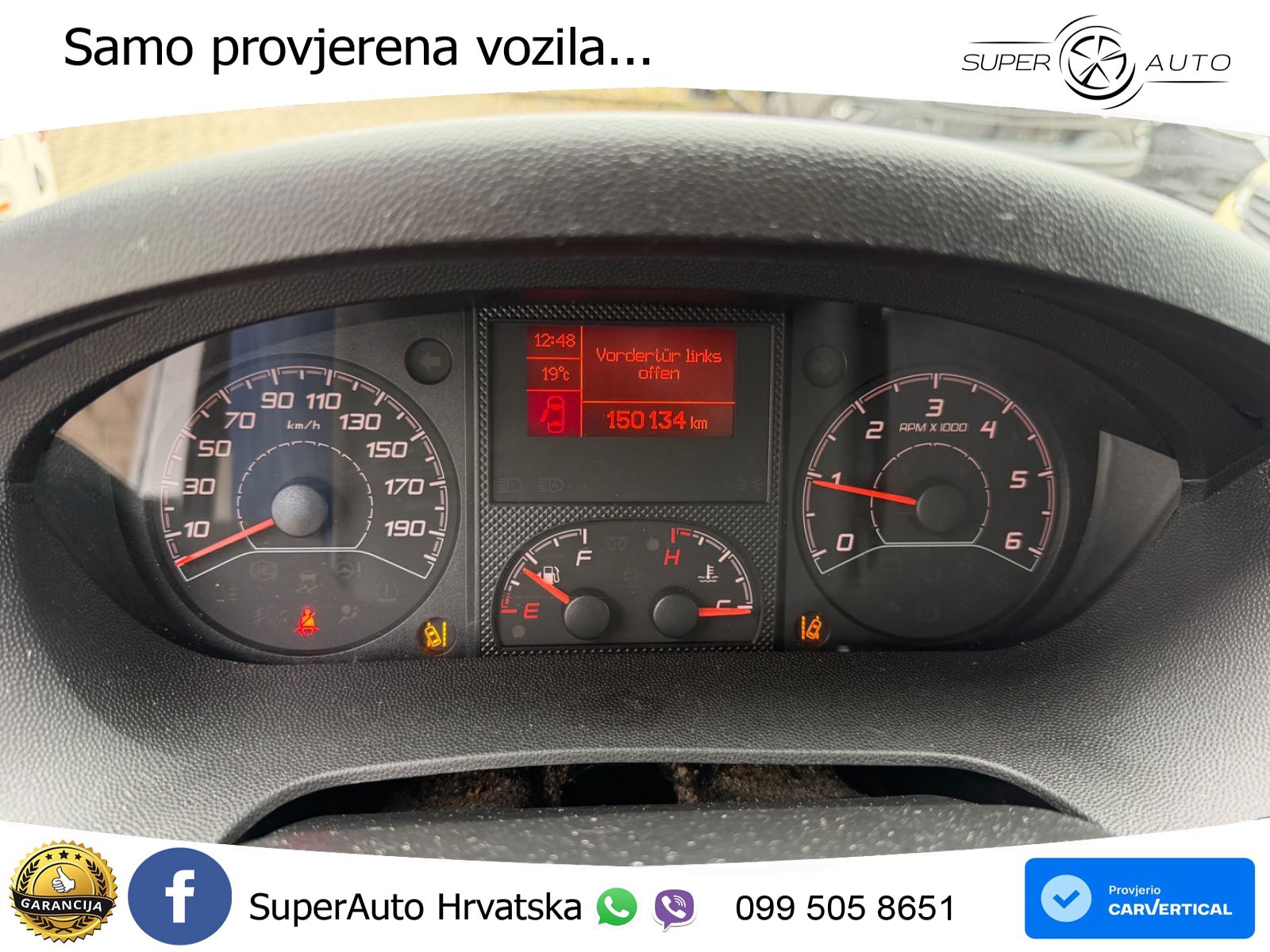 Citroën Jumper Koffer Klima Tiefrahmen 140 KS