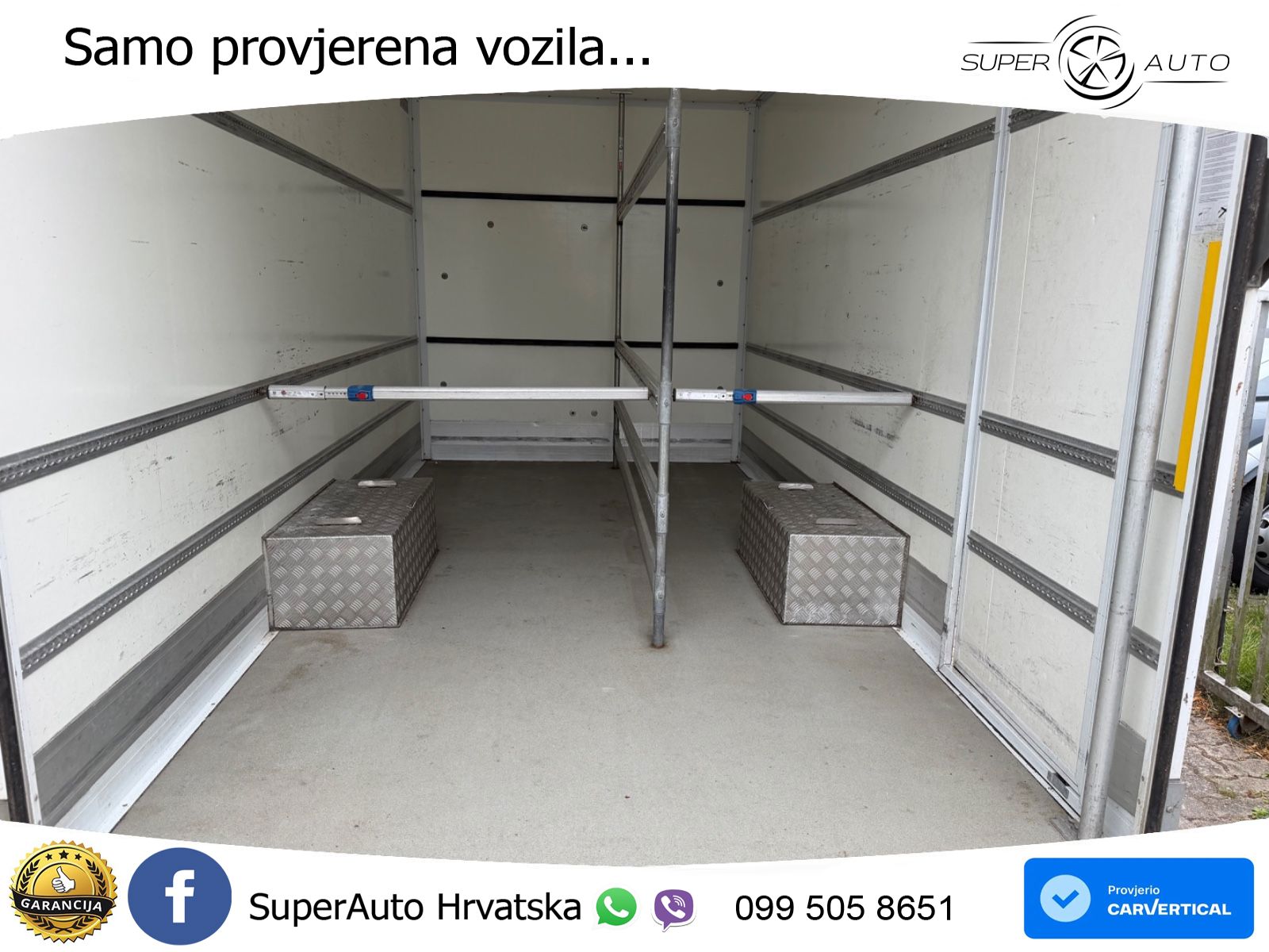 Citroën Jumper Koffer Klima Tiefrahmen 140 KS