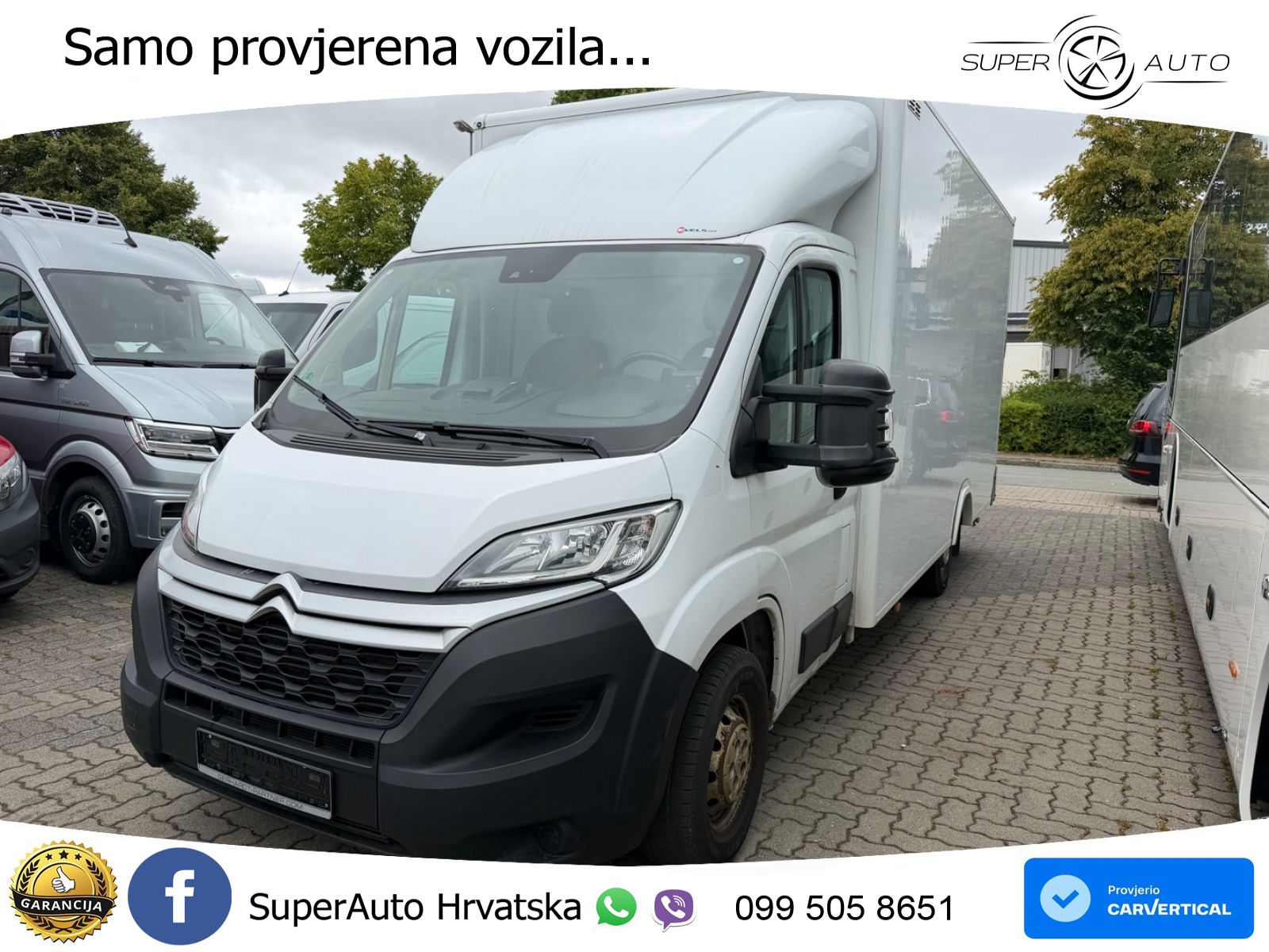 Citroën Jumper Koffer Klima Tiefrahmen 140 KS