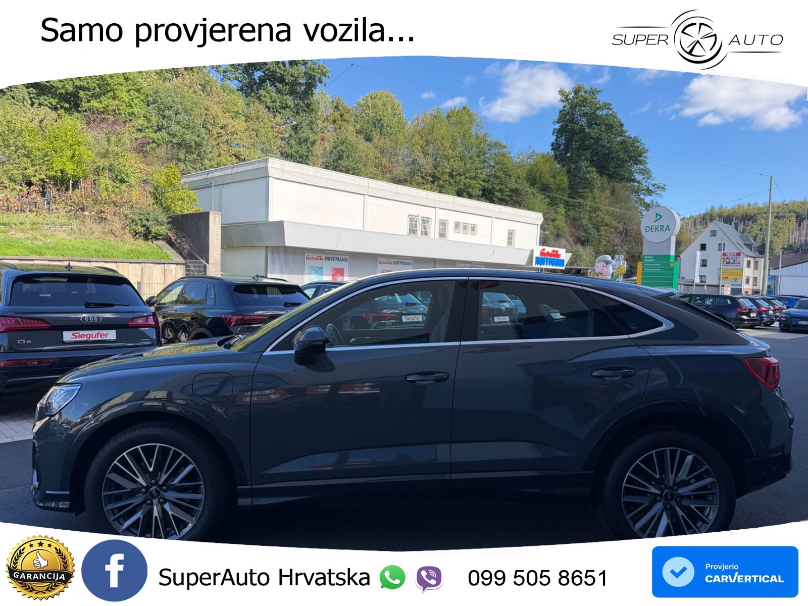 Audi Q3 Sportback 45 TFSIe (245 KS) S tronic S line LED+GR SJED+ACC