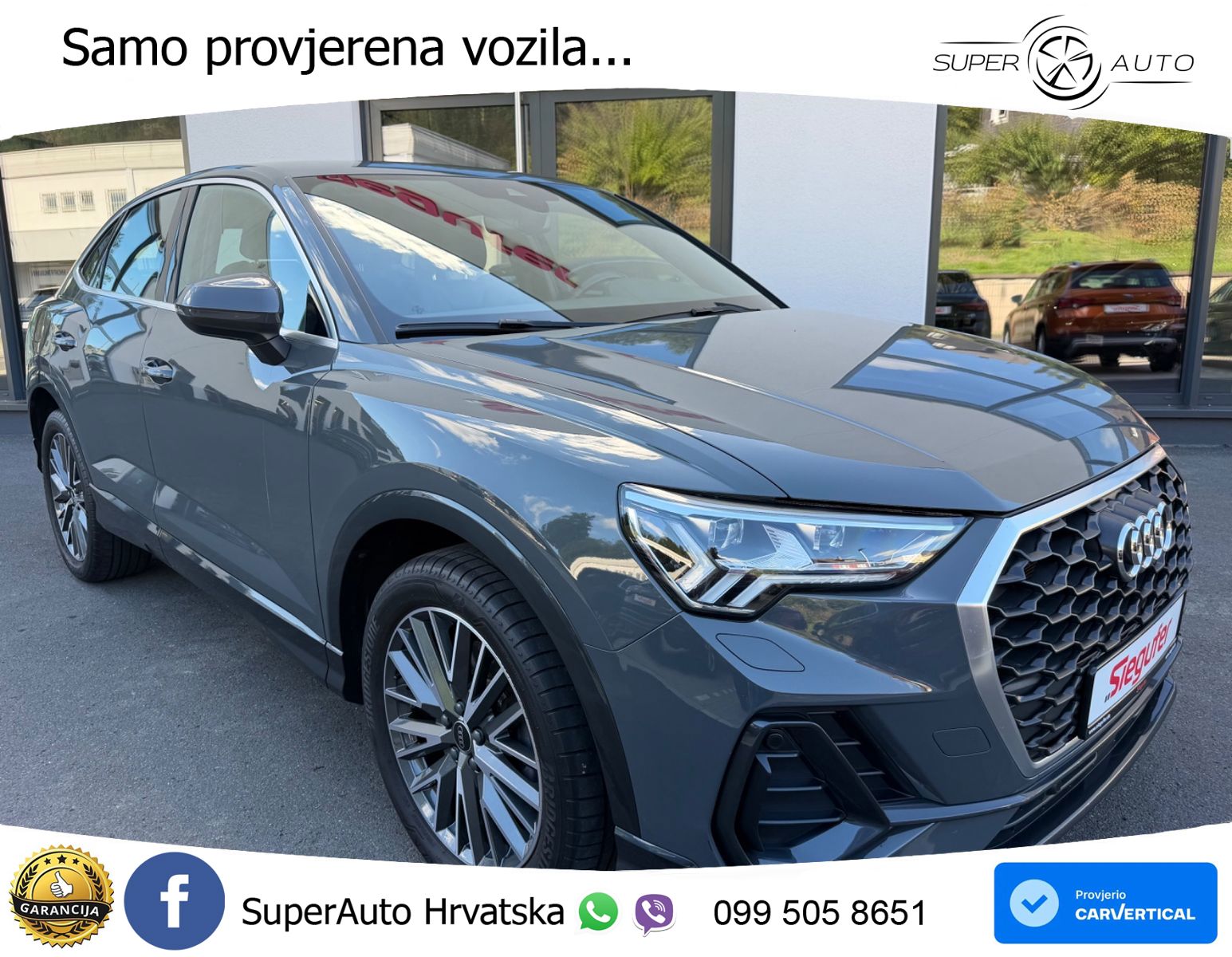 Audi Q3 Sportback 45 TFSIe (245 KS) S tronic S line LED+GR SJED+ACC