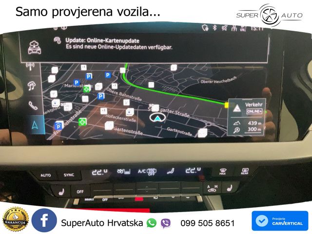 Audi A3 Sportback 40 TFSI e (204 KS) Plug-in Hybrid S tronic advanced MATRIX+GR SJED+KAM