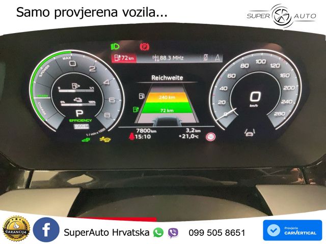 Audi A3 Sportback 40 TFSI e (204 KS) Plug-in Hybrid S tronic advanced MATRIX+GR SJED+KAM