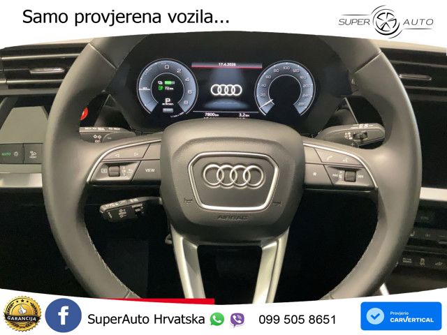 Audi A3 Sportback 40 TFSI e (204 KS) Plug-in Hybrid S tronic advanced MATRIX+GR SJED+KAM