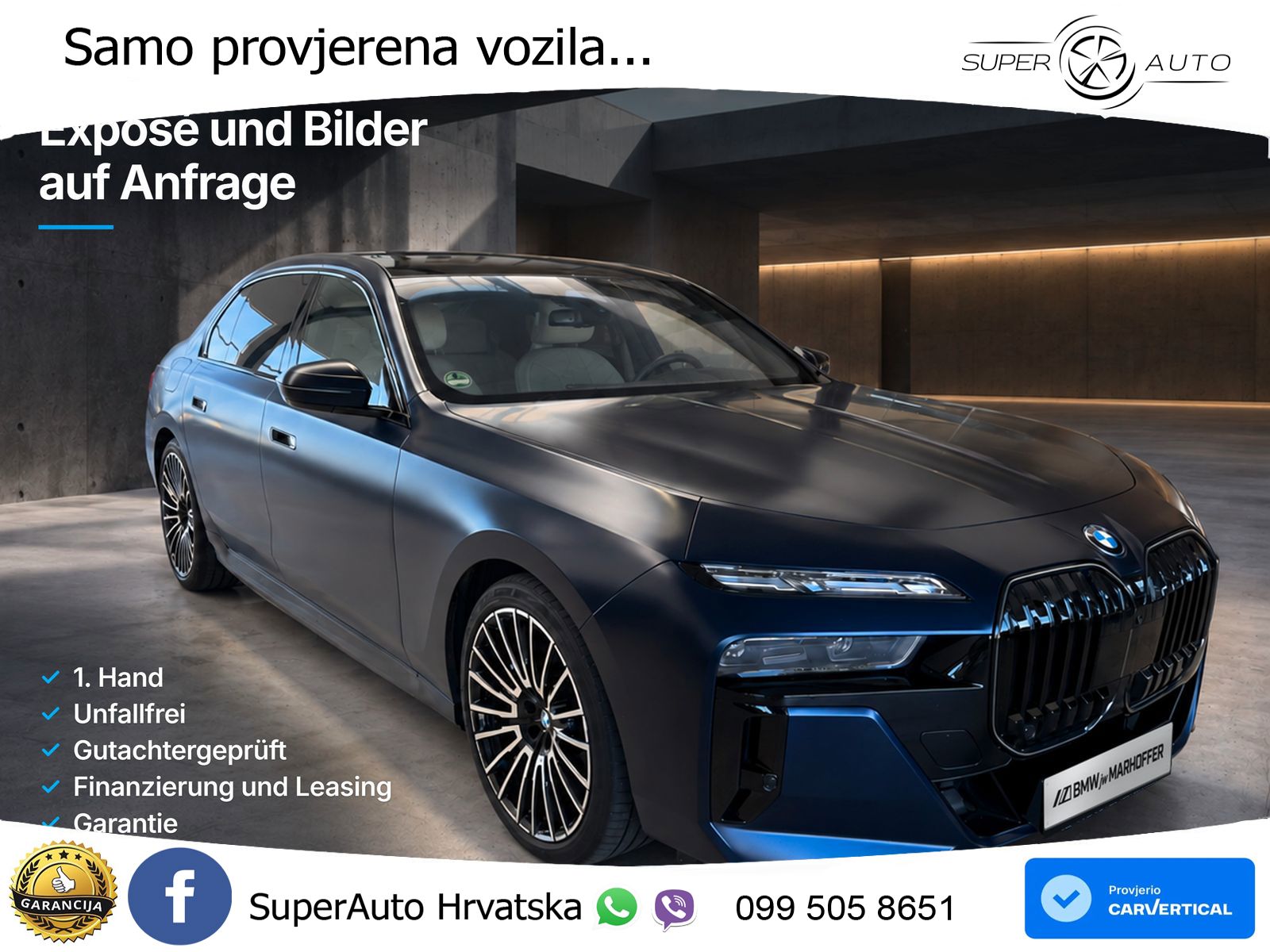 BMW 740d (299 KS) xDrive Steptronic LED+GR SJED+ACC